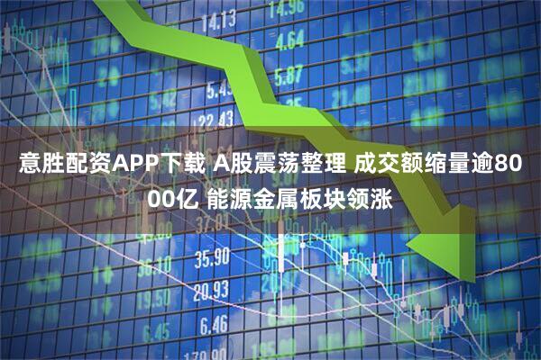 意胜配资APP下载 A股震荡整理 成交额缩量逾8000亿 能源金属板块领涨